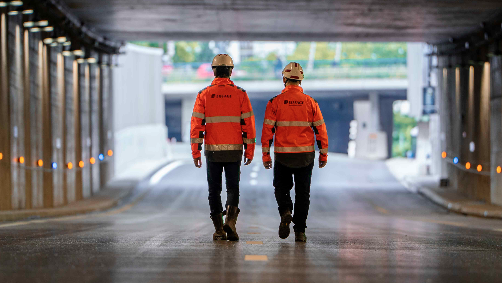 Image d'illustration de l'actualité À Grenoble, sur la N87, Dorsalys a participé à la création d’une tranchée couver