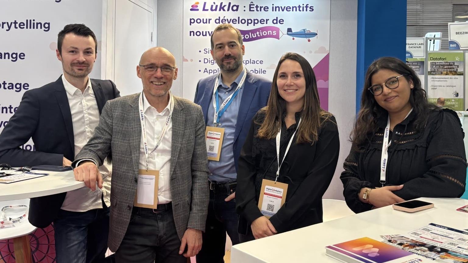 Image d'illustration de l'actualité Lùkla au salon Digital Workplace : retour sur une édition enrichissante