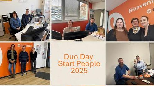 Image d'illustration de l'actualité Start People participe au DuoDay 2026 !