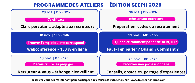 Image d'illustration de l'entreprise TALENTS HANDICAP