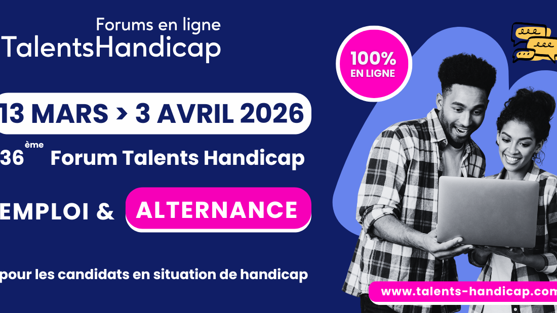 Image d'illustration de l'actualité Forum Talents Handicap – 36ᵉ édition : des opportunités concrètes
