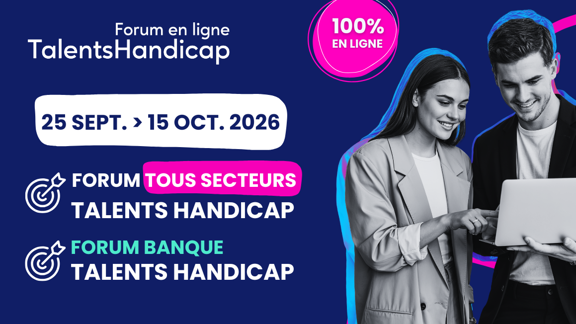 Image d'illustration de l'actualité Forum Talents Handicap du 25 sept. au 15 oct. 2026 