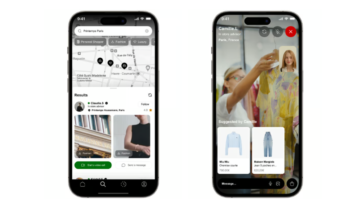 Image d'illustration de l'actualité LE PRINTEMPS REINVENTE LE SHOPPING AVEC BEAMBLE