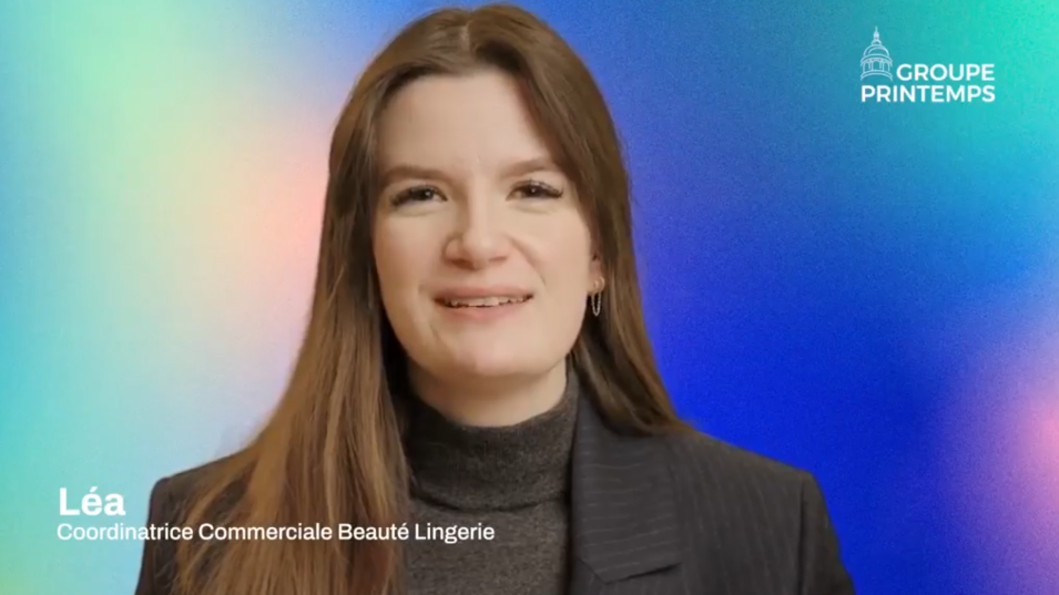 Image d'illustration de l'actualité Découvrez le témoignage de Léa, Coordinatrice Commerciale au Printemps !