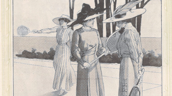 Image d'illustration de l'actualité Printemps : quand le tennis incarnait la femme moderne