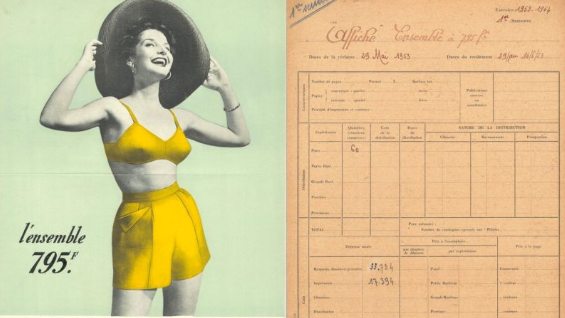 Image d'illustration de l'actualité Dans les archives du Printemps, les secrets du marketing d’hier